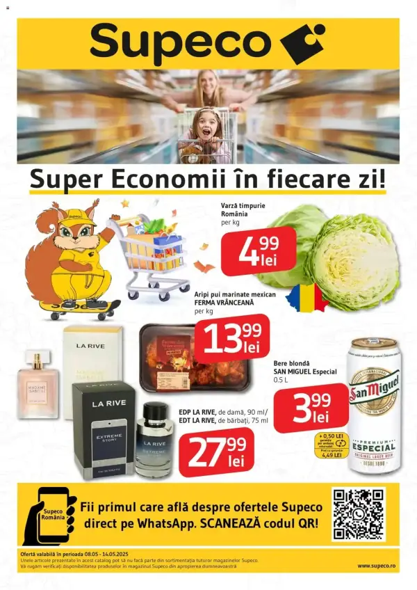 Cataloage Supeco: Ofertă actuală din 08.05.2025 - 08-05-2025 - 14-05-2025.