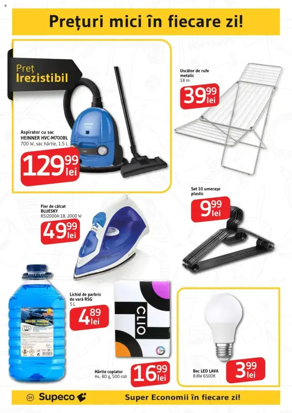 Cataloage Supeco: Ofertă actuală din 08.05.2025 - 08-05-2025 - 14-05-2025.