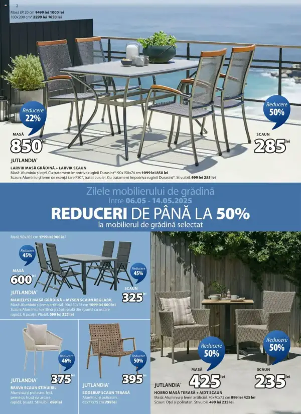 Cataloage JYSK: Ofertă actuală din 06.05.2025 - Online oferta - 06-05-2025 - 14-05-2025.