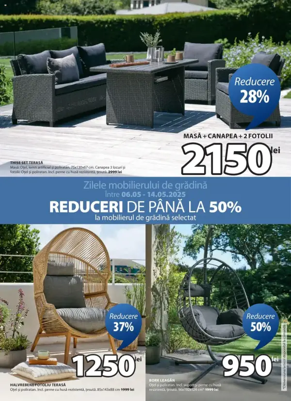 Cataloage JYSK: Ofertă actuală din 06.05.2025 - Online oferta - 06-05-2025 - 14-05-2025.