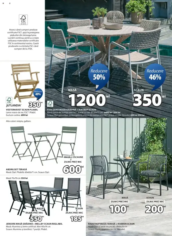 Cataloage JYSK: Ofertă actuală din 06.05.2025 - Online oferta - 06-05-2025 - 14-05-2025.
