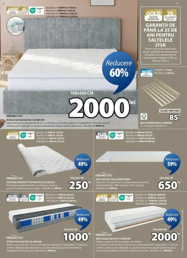 Cataloage JYSK: Ofertă actuală din 06.05.2025 - Online oferta - 06-05-2025 - 14-05-2025.