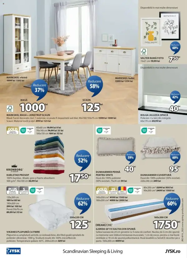 Cataloage JYSK: Ofertă actuală din 06.05.2025 - Online oferta - 06-05-2025 - 14-05-2025.