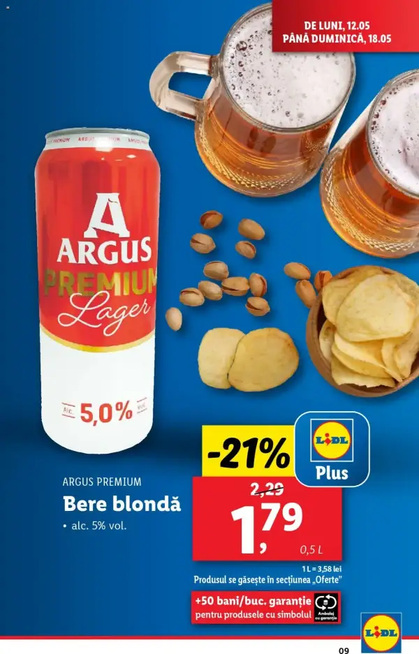 Cataloage Lidl: Ofertă actuală din 12.05.2025 - Oferta produse - 12-05-2025 - 18-05-2025.