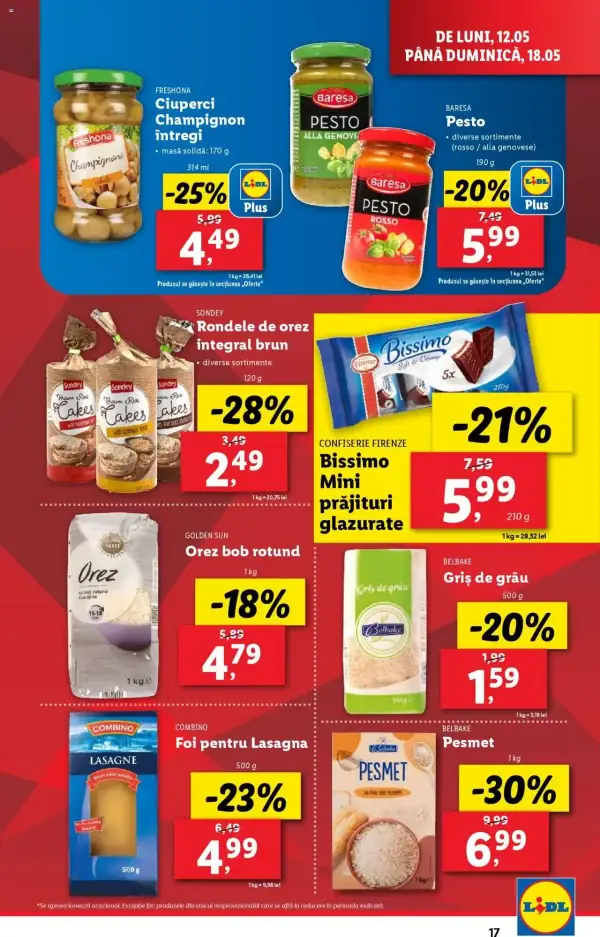 Cataloage Lidl: Ofertă actuală din 12.05.2025 - Oferta produse - 12-05-2025 - 18-05-2025.