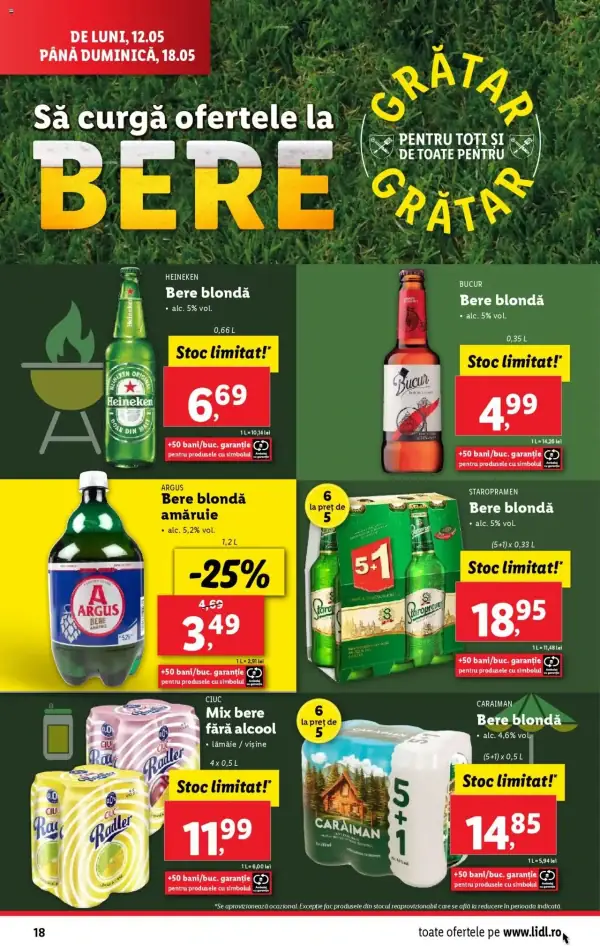Cataloage Lidl: Ofertă actuală din 12.05.2025 - Oferta produse - 12-05-2025 - 18-05-2025.
