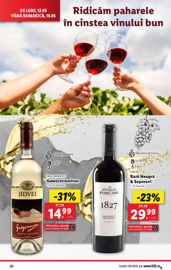 Cataloage Lidl: Ofertă actuală din 12.05.2025 - Oferta produse - 12-05-2025 - 18-05-2025.