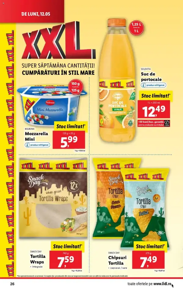 Cataloage Lidl: Ofertă actuală din 12.05.2025 - Oferta produse - 12-05-2025 - 18-05-2025.