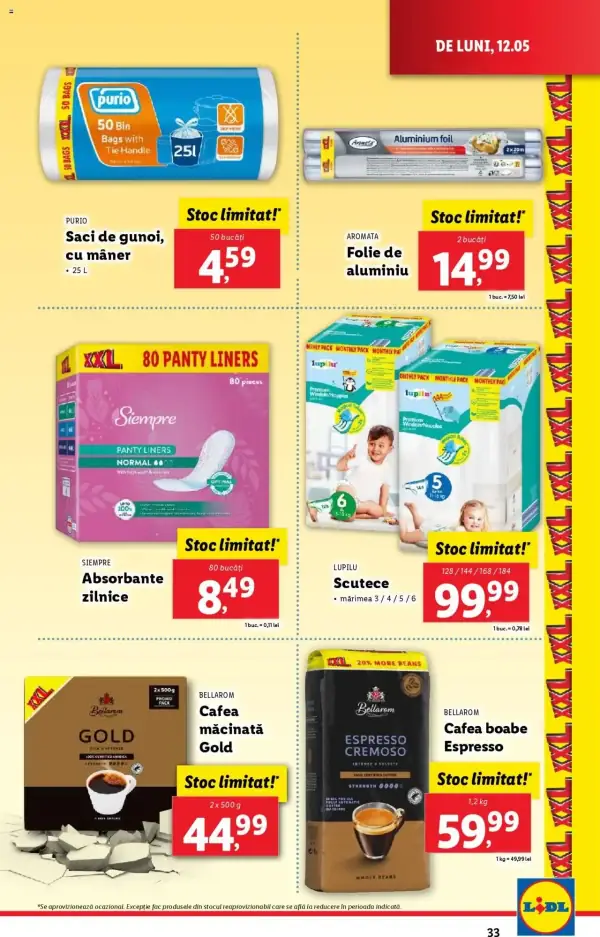 Cataloage Lidl: Ofertă actuală din 12.05.2025 - Oferta produse - 12-05-2025 - 18-05-2025.
