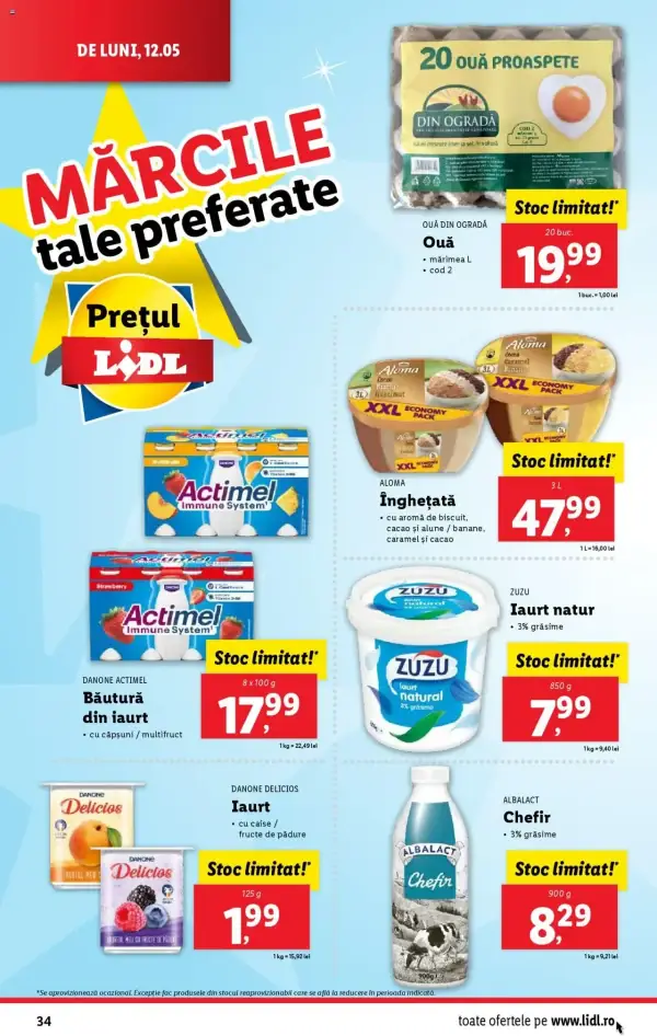 Cataloage Lidl: Ofertă actuală din 12.05.2025 - Oferta produse - 12-05-2025 - 18-05-2025.