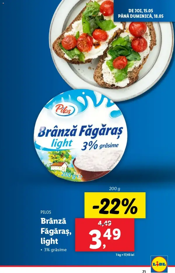 Cataloage Lidl: Ofertă actuală din 12.05.2025 - Oferta produse - 12-05-2025 - 18-05-2025.