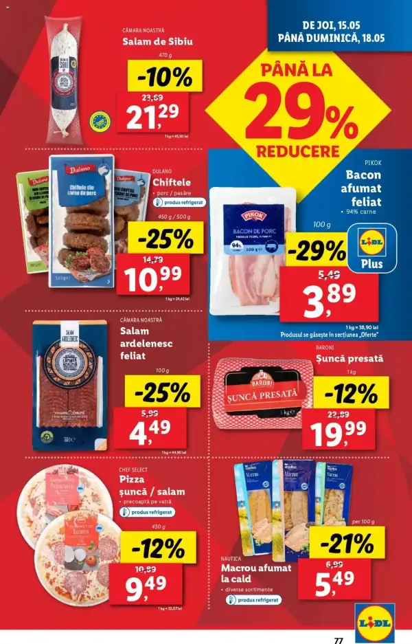 Cataloage Lidl: Ofertă actuală din 12.05.2025 - Oferta produse - 12-05-2025 - 18-05-2025.