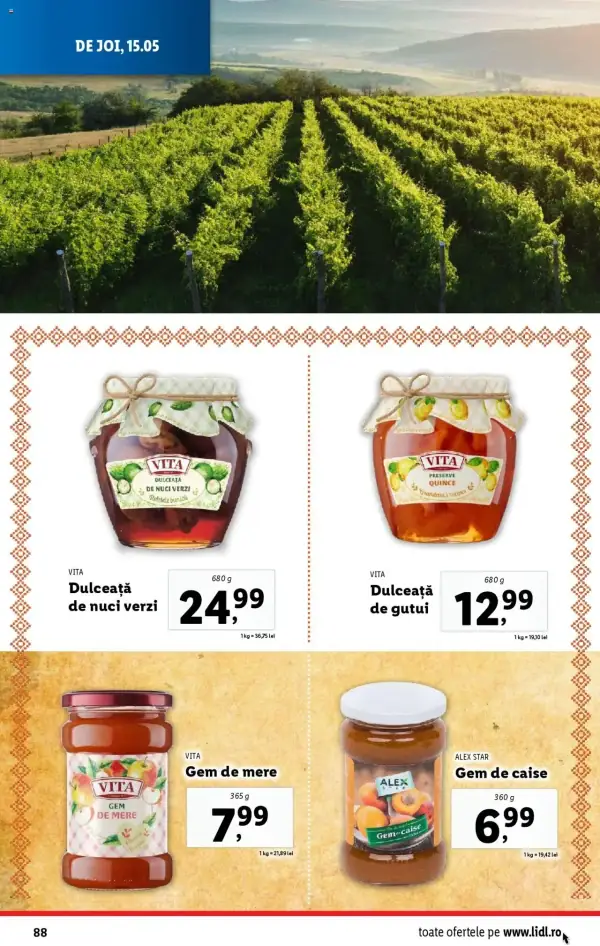 Cataloage Lidl: Ofertă actuală din 12.05.2025 - Oferta produse - 12-05-2025 - 18-05-2025.