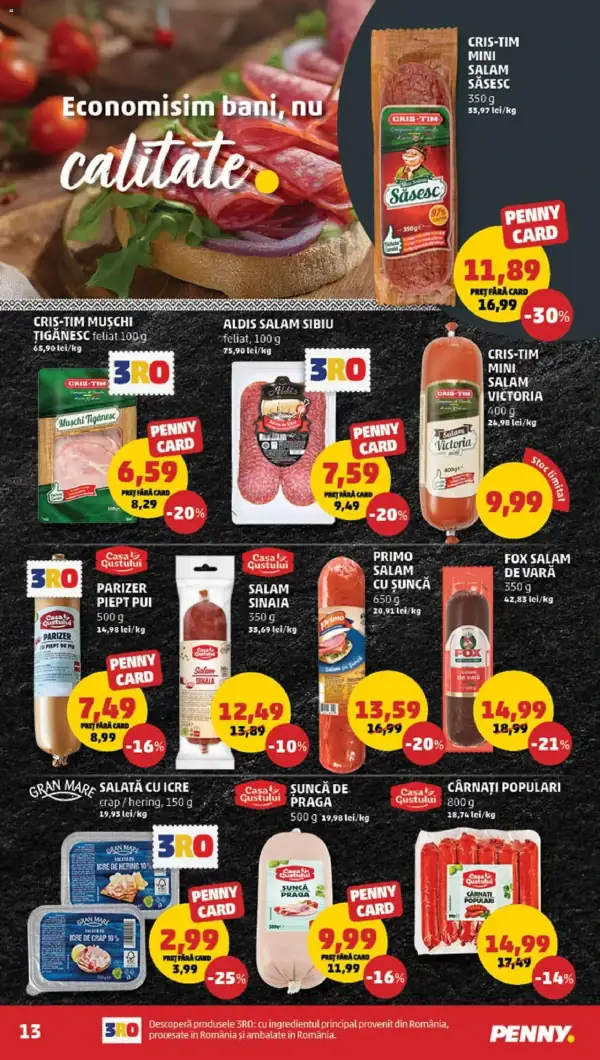 Cataloage PENNY: Ofertă actuală din 07.05.2025 - "Catalog nou" - 07-05-2025 - 13-05-2025.