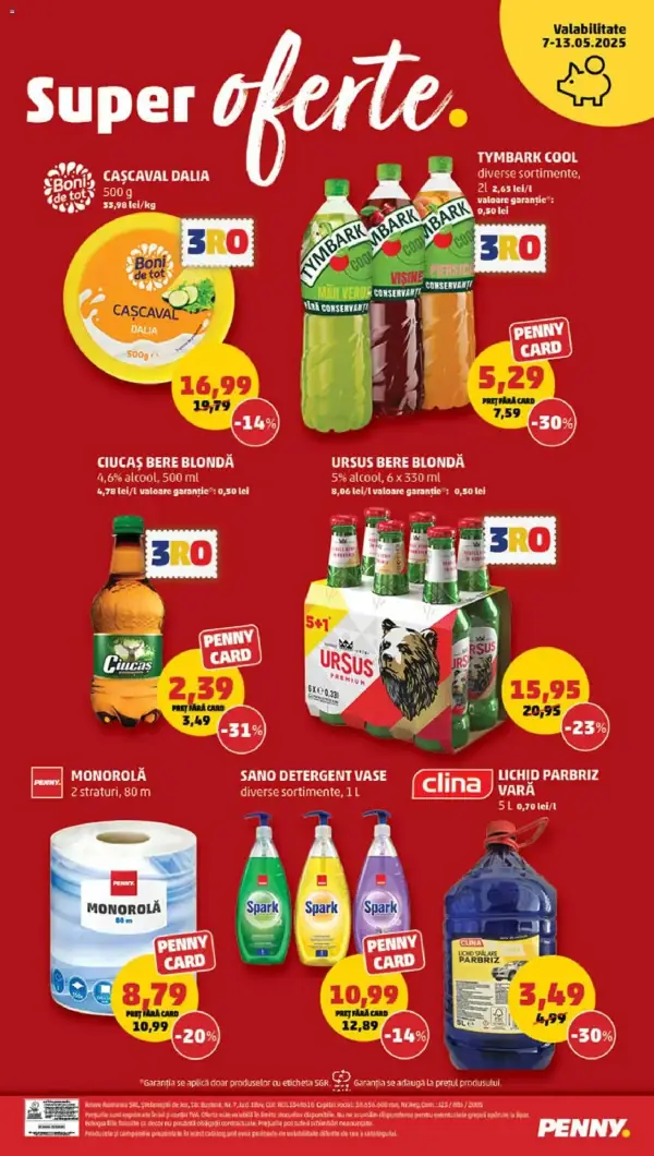 Cataloage PENNY: Ofertă actuală din 07.05.2025 - "Catalog nou" - 07-05-2025 - 13-05-2025.