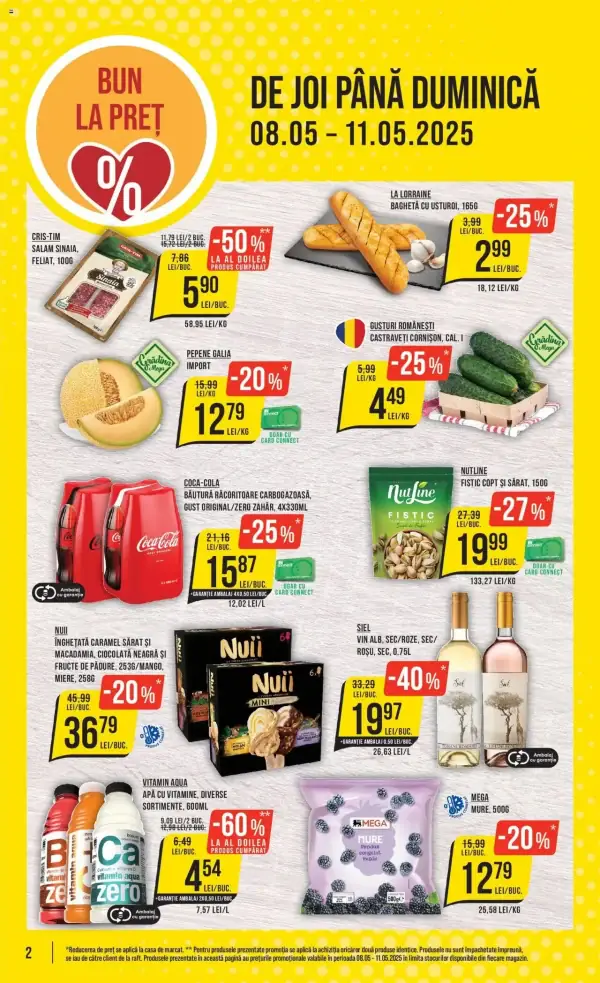 Cataloage Mega Image: Ofertă actuală din 08.05.2025 - Revista nou - 08-05-2025 - 14-05-2025.