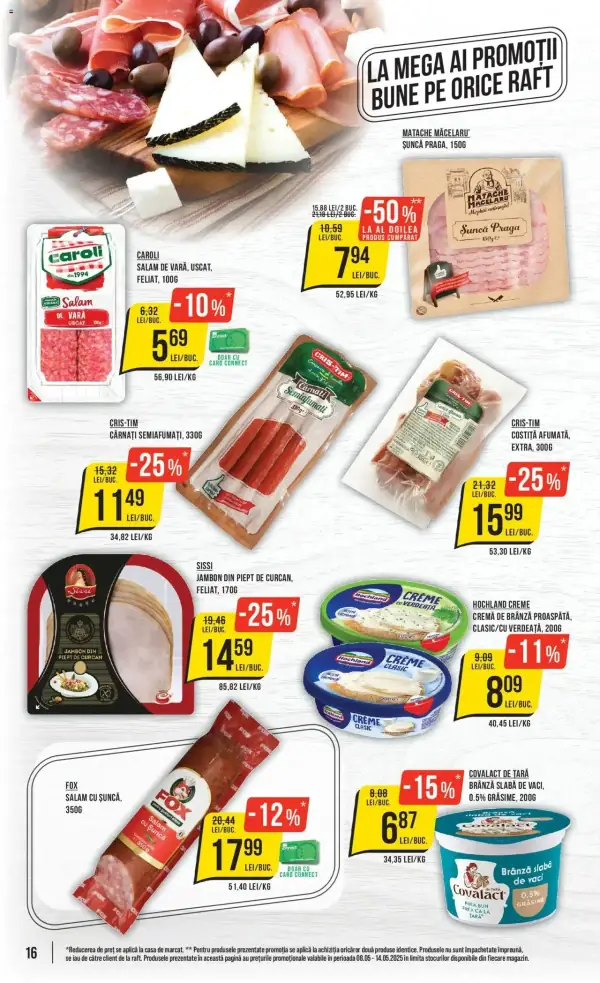 Cataloage Mega Image: Ofertă actuală din 08.05.2025 - Revista nou - 08-05-2025 - 14-05-2025.