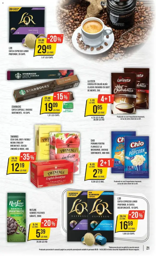 Cataloage Mega Image: Ofertă actuală din 08.05.2025 - Revista nou - 08-05-2025 - 14-05-2025.