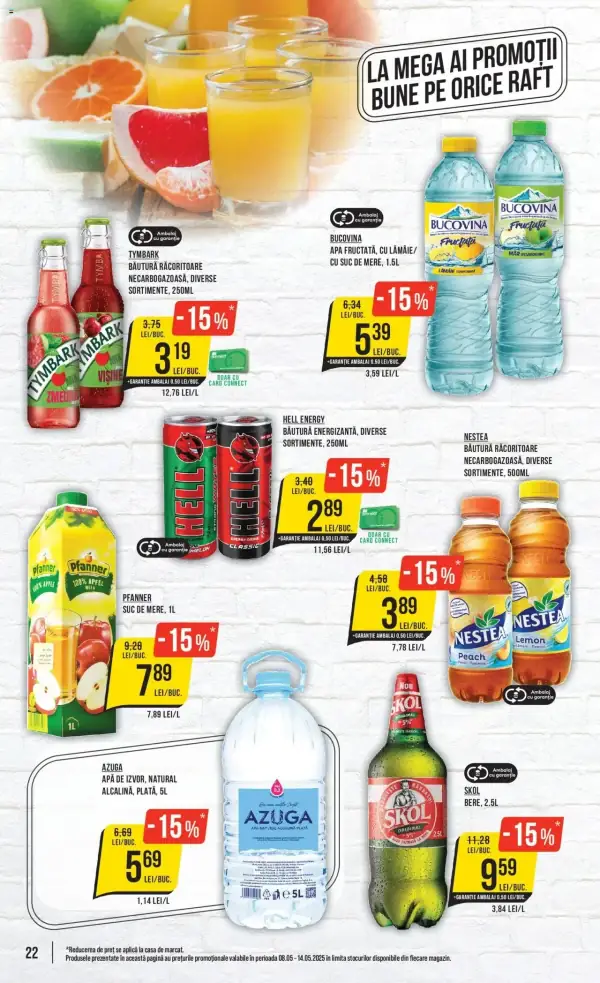 Cataloage Mega Image: Ofertă actuală din 08.05.2025 - Revista nou - 08-05-2025 - 14-05-2025.