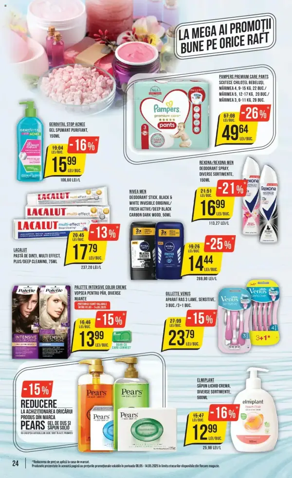 Cataloage Mega Image: Ofertă actuală din 08.05.2025 - Revista nou - 08-05-2025 - 14-05-2025.