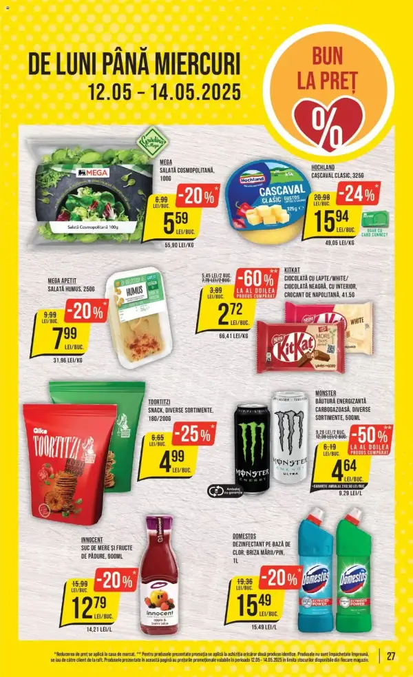 Cataloage Mega Image: Ofertă actuală din 08.05.2025 - Revista nou - 08-05-2025 - 14-05-2025.