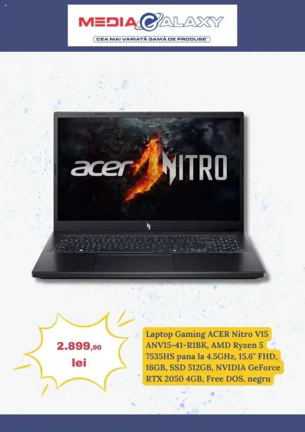 Cataloage Media Galaxy: Ofertă actuală din 08.05.2025 - Oferte electrocasnice - 08-05-2025 - 14-05-2025.