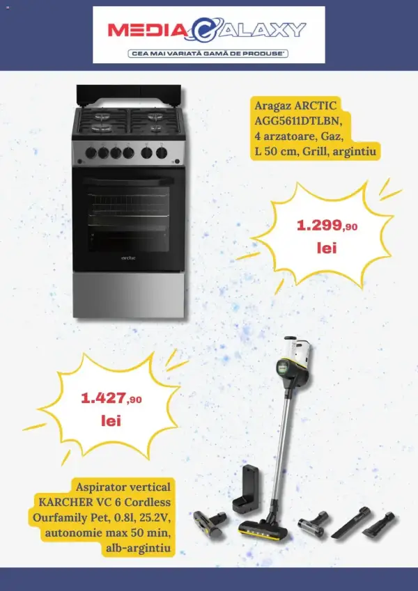 Cataloage Media Galaxy: Ofertă actuală din 08.05.2025 - Oferte electrocasnice - 08-05-2025 - 14-05-2025.