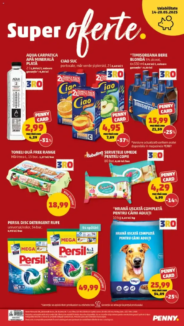 Cataloage PENNY: Ofertă actuală din 14.05.2025 - "Catalog nou" - 14-05-2025 - 20-05-2025.