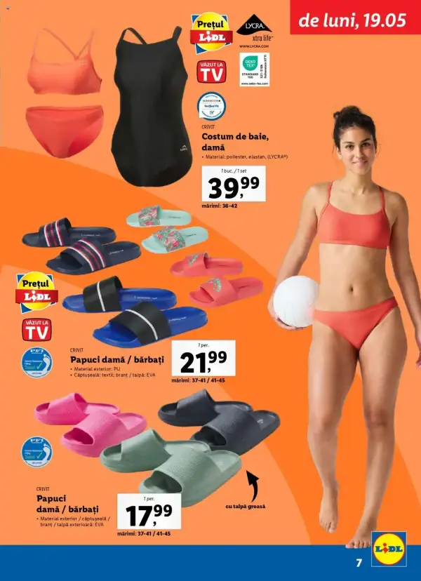 Cataloage Lidl: Ofertă actuală din 19.05.2025 - Oferta produse - 19-05-2025 - 06-07-2025.