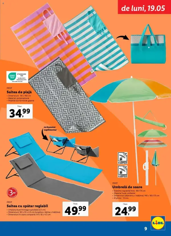 Cataloage Lidl: Ofertă actuală din 19.05.2025 - Oferta produse - 19-05-2025 - 06-07-2025.
