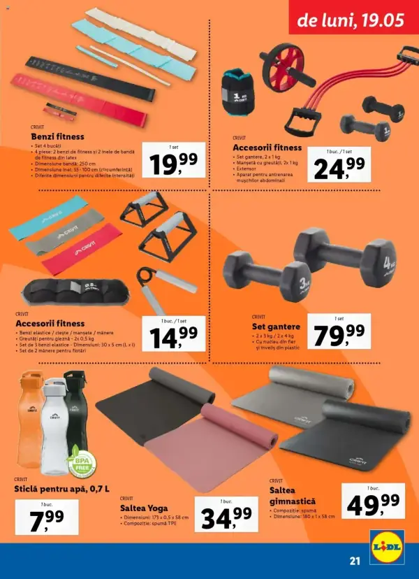 Cataloage Lidl: Ofertă actuală din 19.05.2025 - Oferta produse - 19-05-2025 - 06-07-2025.