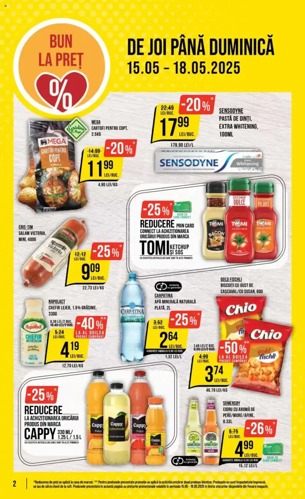 Cataloage Mega Image: Ofertă actuală din 15.05.2025 - Revista nou - 15-05-2025 - 21-05-2025.