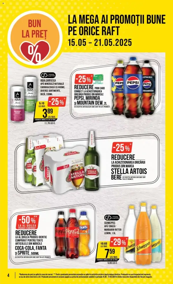 Cataloage Mega Image: Ofertă actuală din 15.05.2025 - Revista nou - 15-05-2025 - 21-05-2025.