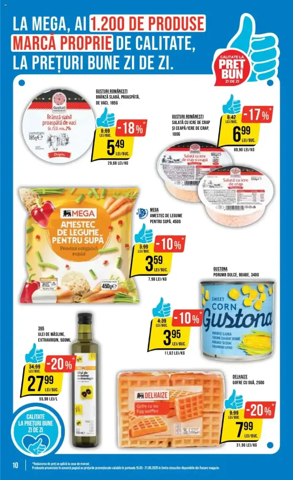 Cataloage Mega Image: Ofertă actuală din 15.05.2025 - Revista nou - 15-05-2025 - 21-05-2025.
