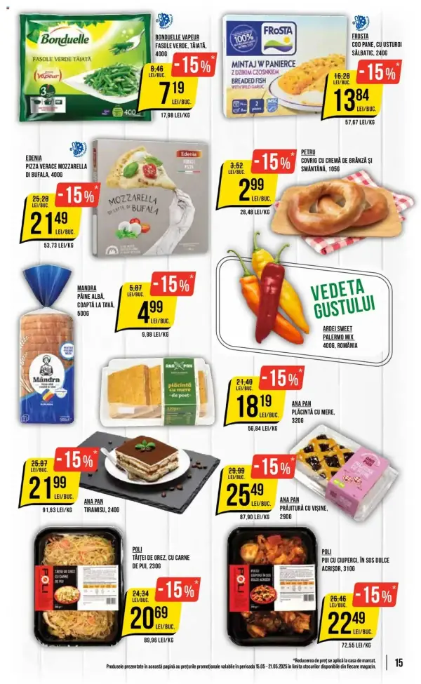 Cataloage Mega Image: Ofertă actuală din 15.05.2025 - Revista nou - 15-05-2025 - 21-05-2025.