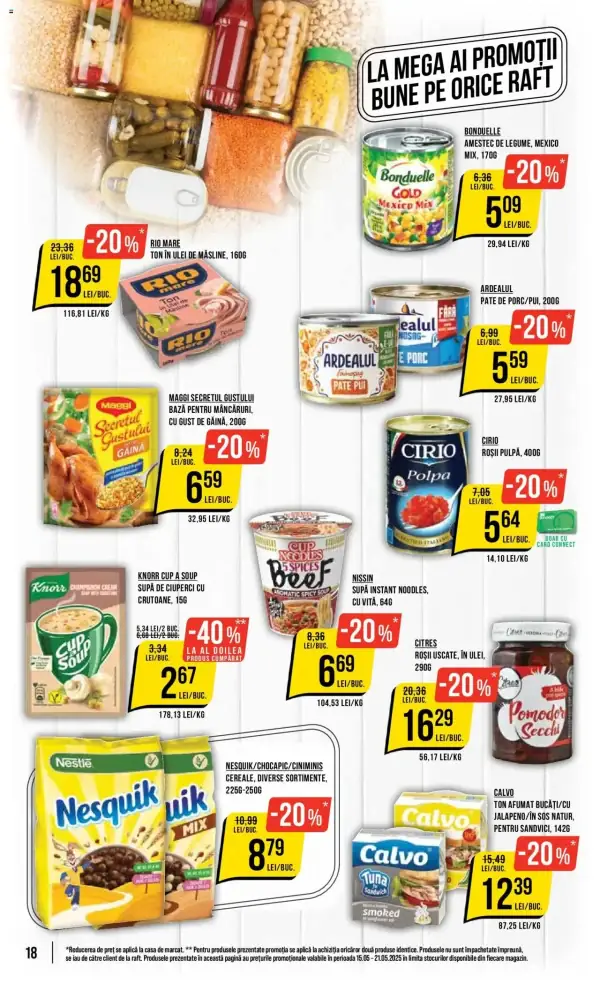 Cataloage Mega Image: Ofertă actuală din 15.05.2025 - Revista nou - 15-05-2025 - 21-05-2025.