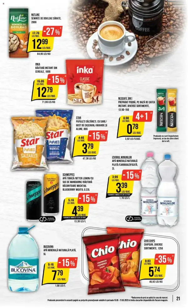 Cataloage Mega Image: Ofertă actuală din 15.05.2025 - Revista nou - 15-05-2025 - 21-05-2025.