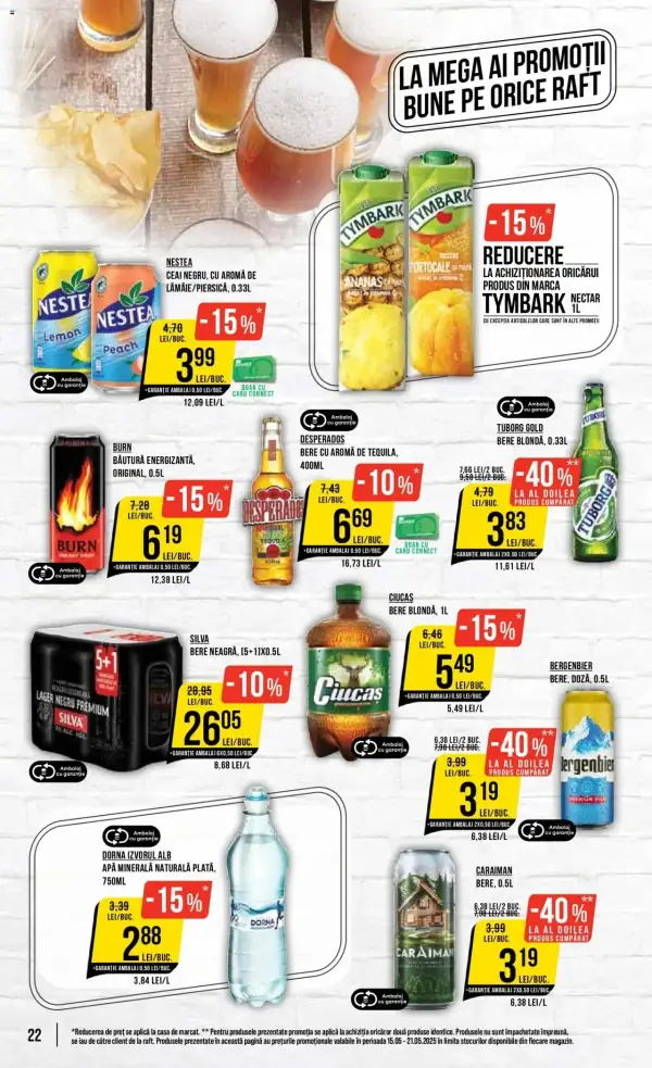 Cataloage Mega Image: Ofertă actuală din 15.05.2025 - Revista nou - 15-05-2025 - 21-05-2025.