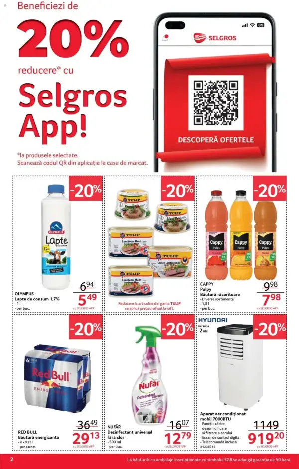 Cataloage Selgros: Ofertă actuală din 16.05.2025 - Food - 16-05-2025 - 29-05-2025.