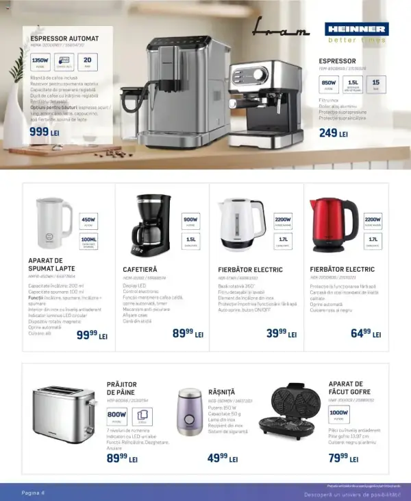 Cataloage Selgros: Ofertă actuală din 16.05.2025 - Heinner - 16-05-2025 - 12-06-2025.