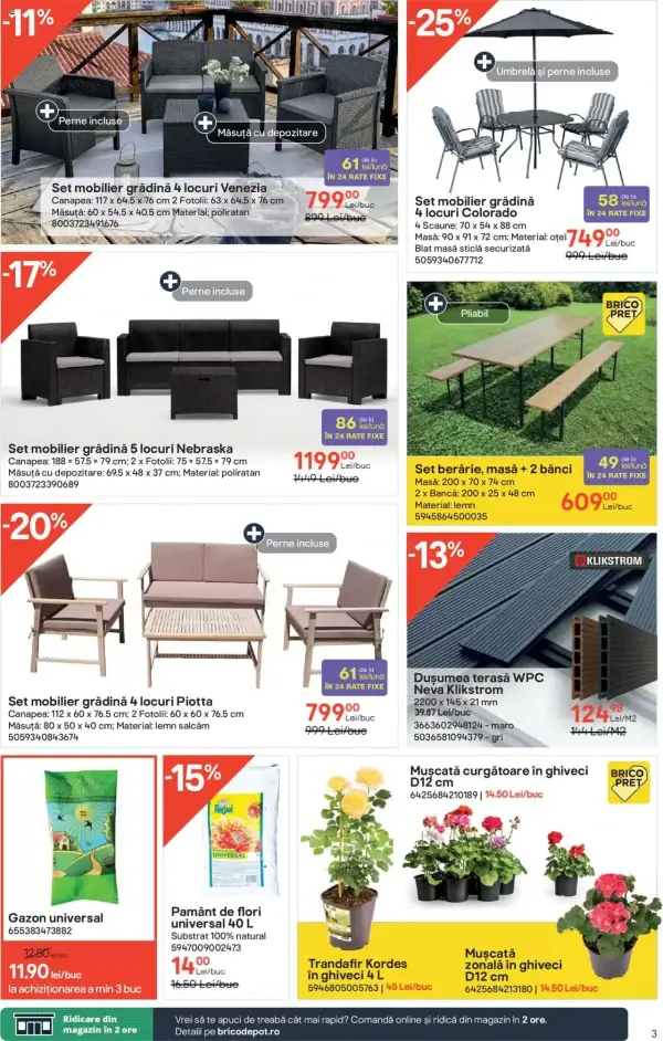 Cataloage Brico Depot: Ofertă actuală din 15.05.2025 - 15-05-2025 - 03-06-2025.