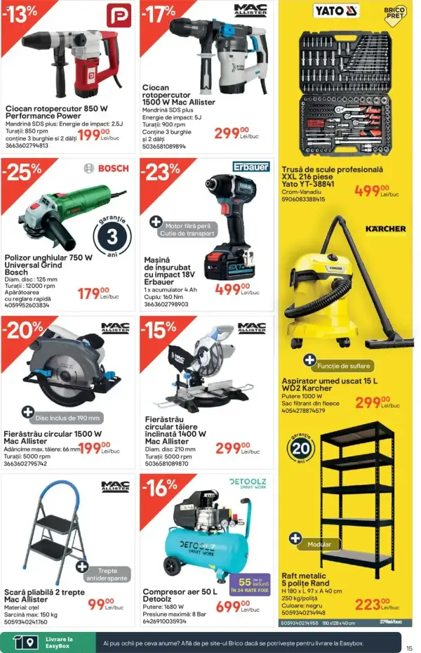 Cataloage Brico Depot: Ofertă actuală din 15.05.2025 - 15-05-2025 - 03-06-2025.