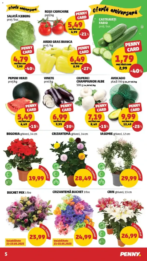 Cataloage PENNY: Ofertă actuală din 21.05.2025 - "Catalog nou" - 21-05-2025 - 27-05-2025.