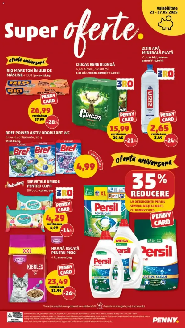 Cataloage PENNY: Ofertă actuală din 21.05.2025 - "Catalog nou" - 21-05-2025 - 27-05-2025.