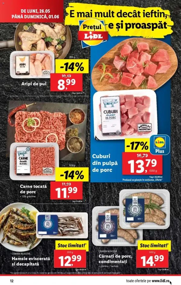 Cataloage Lidl: Ofertă actuală din 26.05.2025 - Oferta produse - 26-05-2025 - 01-06-2025.