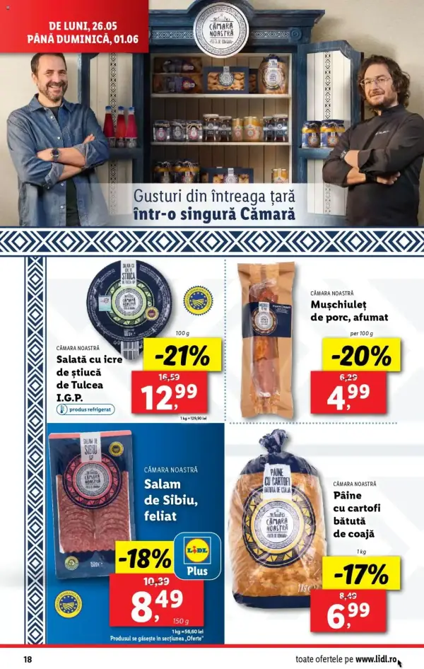 Cataloage Lidl: Ofertă actuală din 26.05.2025 - Oferta produse - 26-05-2025 - 01-06-2025.