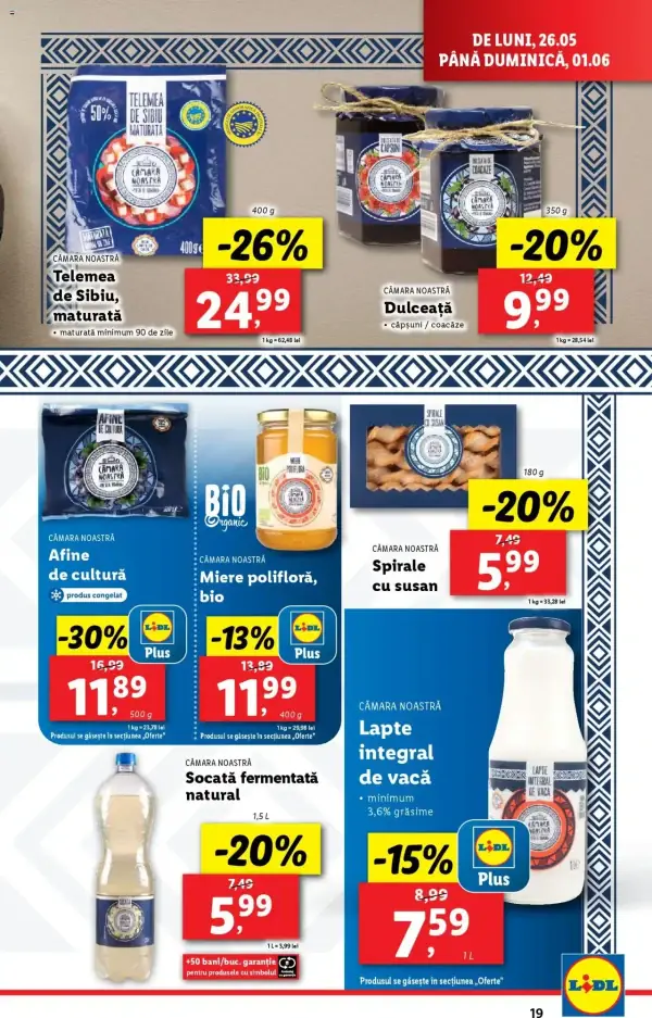 Cataloage Lidl: Ofertă actuală din 26.05.2025 - Oferta produse - 26-05-2025 - 01-06-2025.