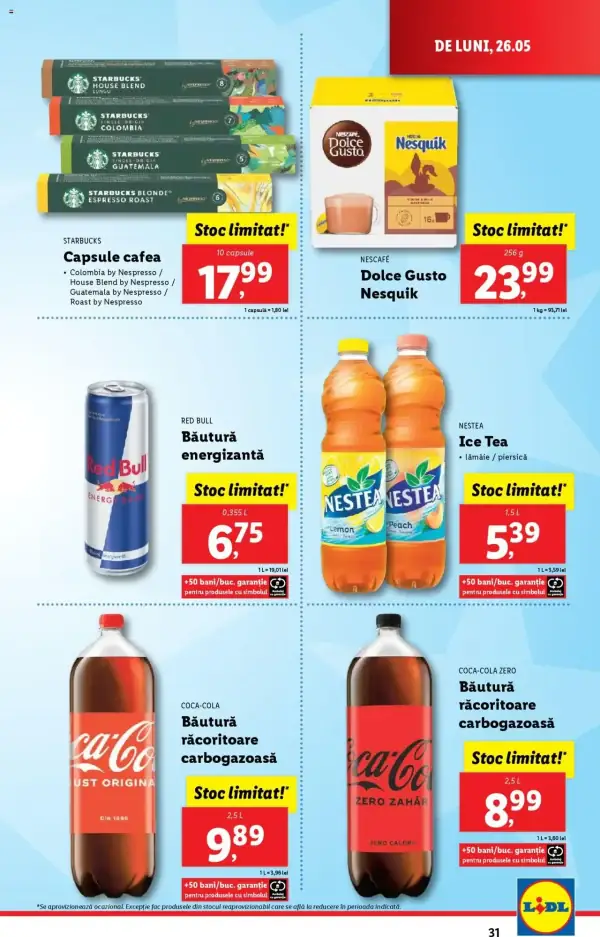 Cataloage Lidl: Ofertă actuală din 26.05.2025 - Oferta produse - 26-05-2025 - 01-06-2025.