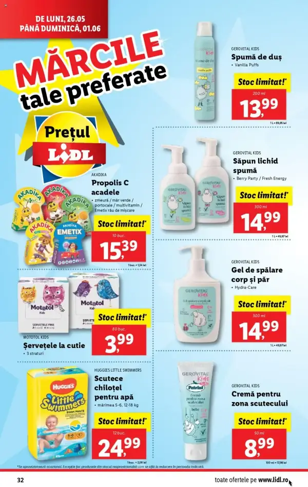 Cataloage Lidl: Ofertă actuală din 26.05.2025 - Oferta produse - 26-05-2025 - 01-06-2025.