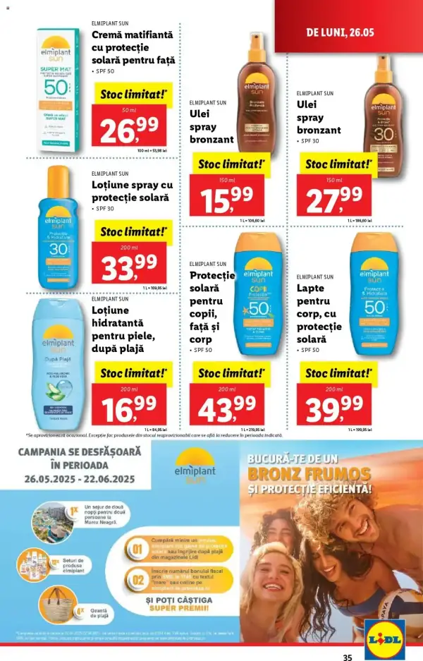 Cataloage Lidl: Ofertă actuală din 26.05.2025 - Oferta produse - 26-05-2025 - 01-06-2025.